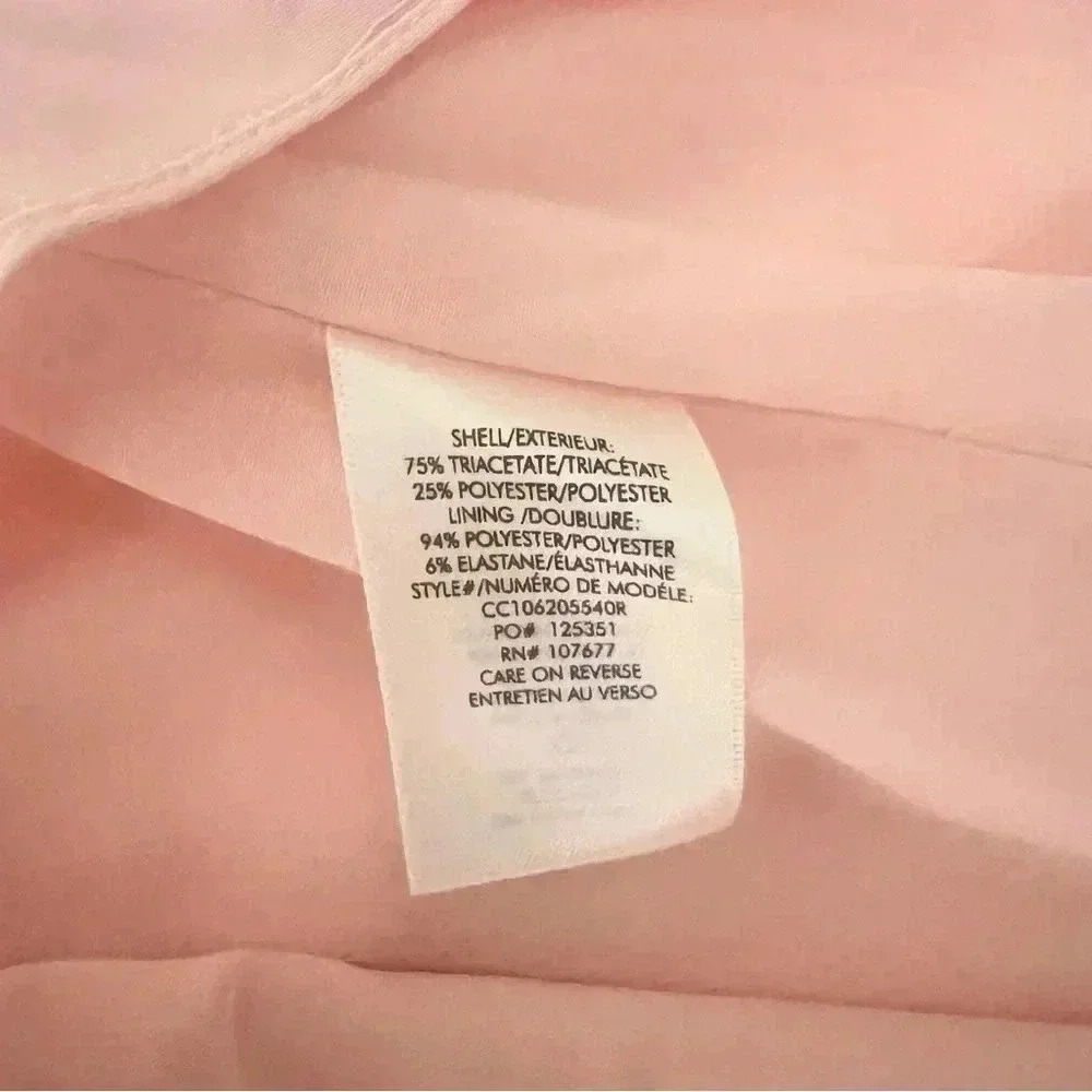 NWT Alice + Olivia Blush Pink Mini Dress - Picture 4 of 7